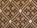 Rautenmuster Gold-Caput mortuum Rautenmuster Gold-Caput mortuum