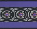 Art Deco Lila Bordüre Art Deco Lila Bordüre